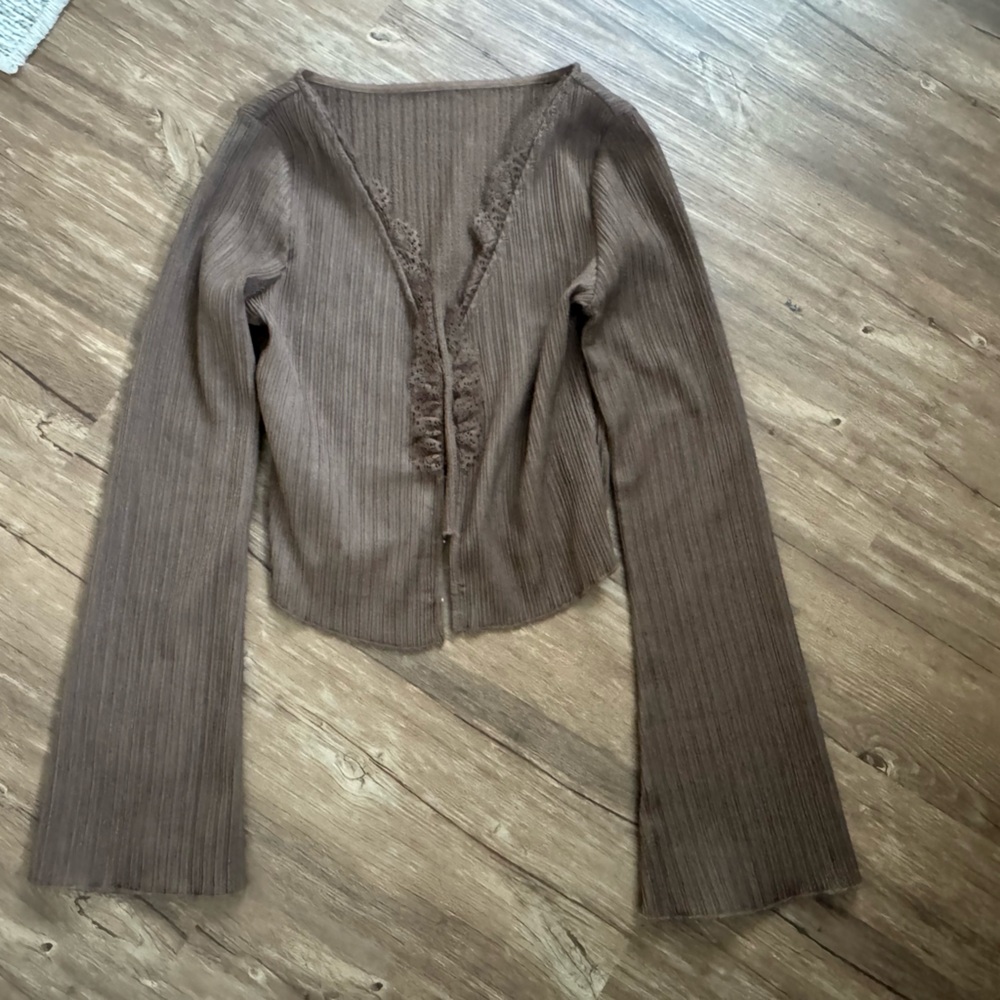 Commense Brown Button Down Shirt